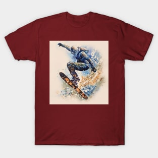 Snowboarding the Bumps T-Shirt